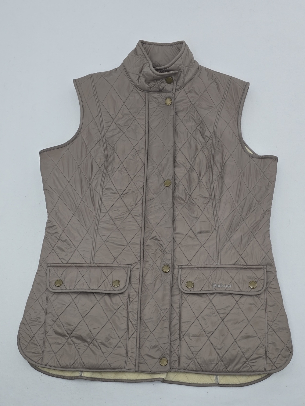 Barbour Wray Gilet Quilted Vest - Taupe